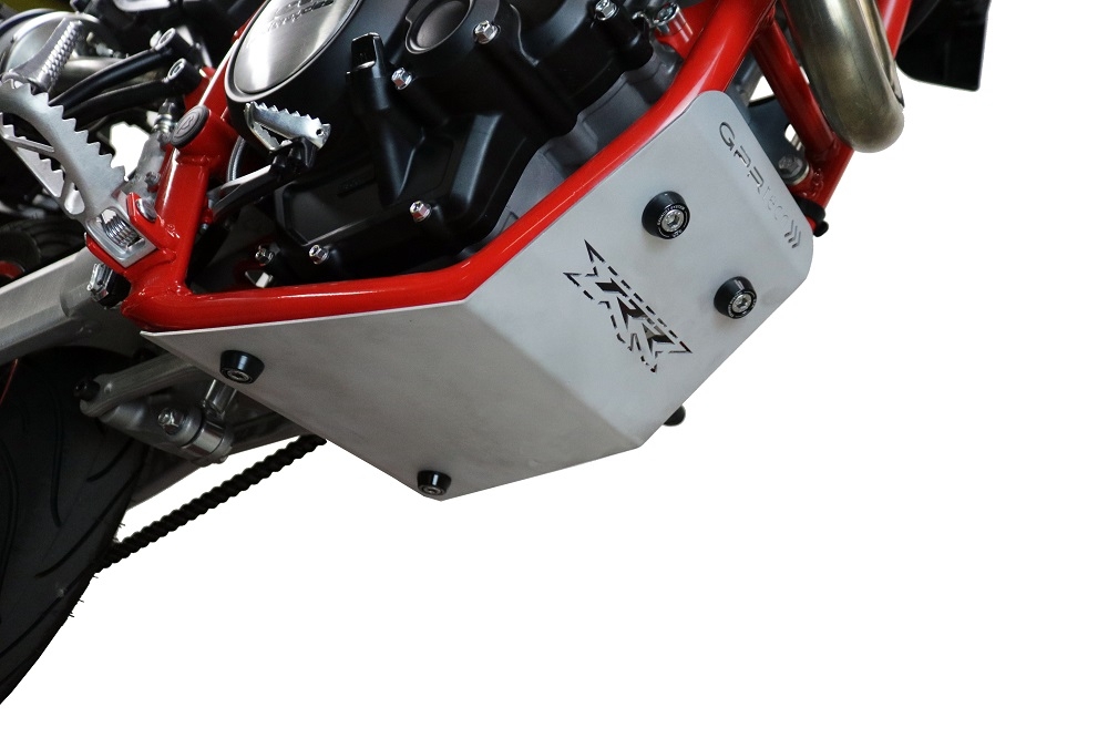 Sabot moteur en titane GPR TECH compatible avec  Beta RR 125 4T Enduro LC 2021/2023 e5