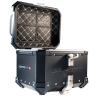 GPR TECH TOP CASE ALPI-TECH 26 LT. NOIR Top case en aluminium, avec Dossier souple, couleur noire avec plaque universelle incluse Capacité Litres 26