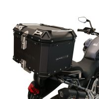 Top case en aluminium, couleur noire avec plaque spécifique incluse Top-case GPR TECH compatible avec  Triumph Tiger 900 2020/2023 e5