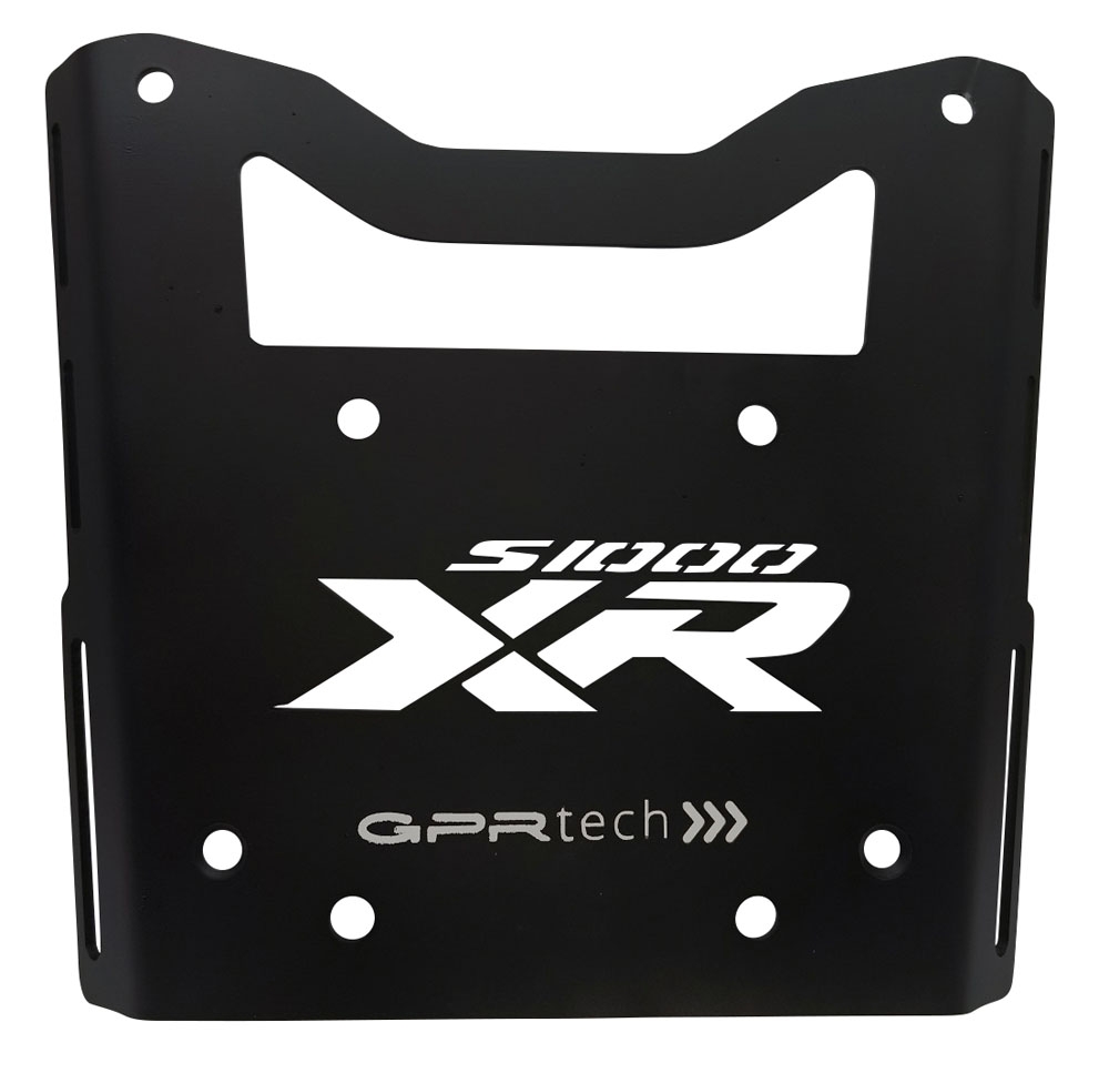 Top case en aluminium, couleur argent e avec plaque spécifique incluse, compatible uniquement avec le porte-bagages d'origine BMW, si la moto n'en possède pas, il ne peut pas être installé. Top-case GPR TECH compatible avec  Bmw S 1000 XR - M 2020/2024 e5