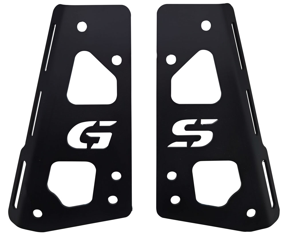 Top case en aluminium, couleur argent avec plaque spécifique incluse Top-case GPR TECH compatible avec  Bmw F 750 Gs 2021/2024 e5
