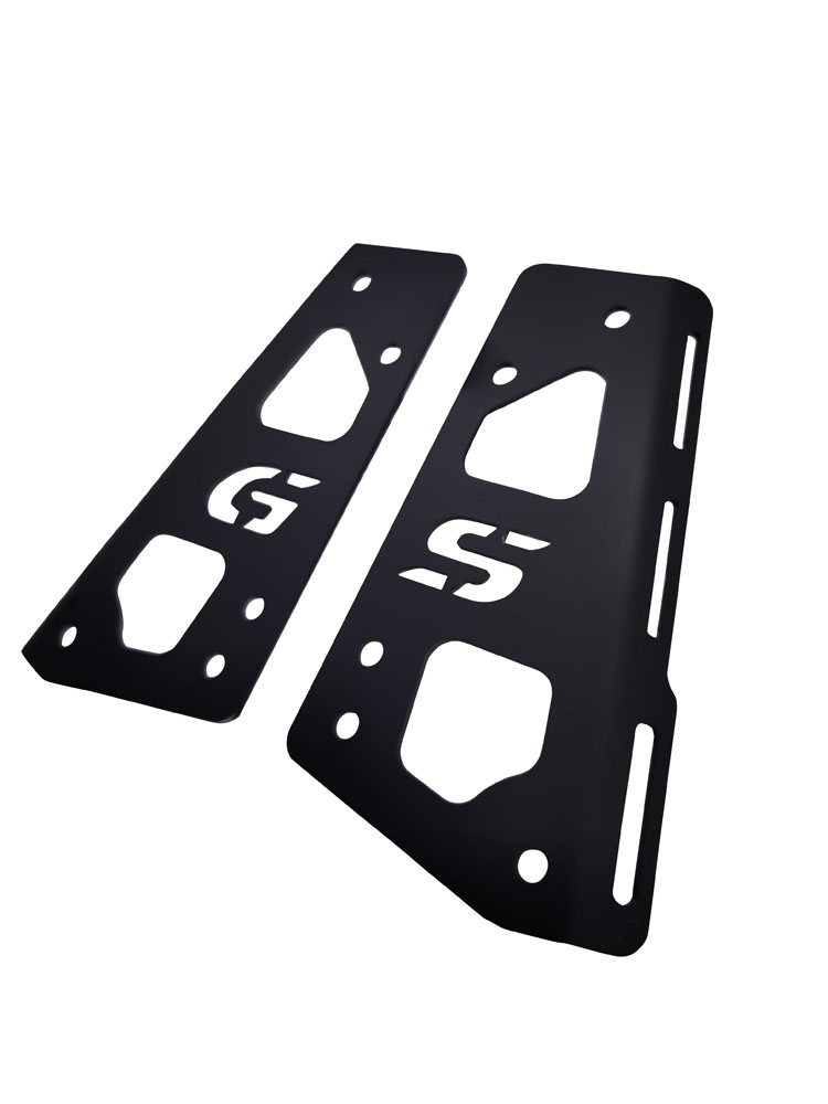 Top case en aluminium, couleur argent avec plaque spécifique incluse Top-case GPR TECH compatible avec  Bmw F 750 Gs 2021/2024 e5