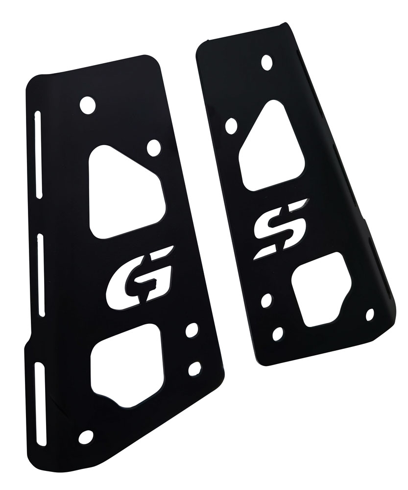 Top case en aluminium, couleur argent avec plaque spécifique incluse Top-case GPR TECH compatible avec  Bmw F 750 Gs 2021/2024 e5