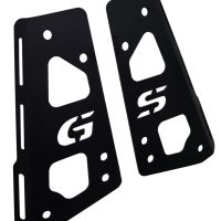 Top case en aluminium, couleur argent avec plaque spécifique incluse Top-case GPR TECH compatible avec  Bmw F 750 Gs 2021/2024 e5