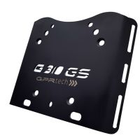 Top case en aluminium, couleur argent avec plaque spécifique incluse Top-case GPR TECH compatible avec  Bmw G 310 Gs 2022/2024 e5