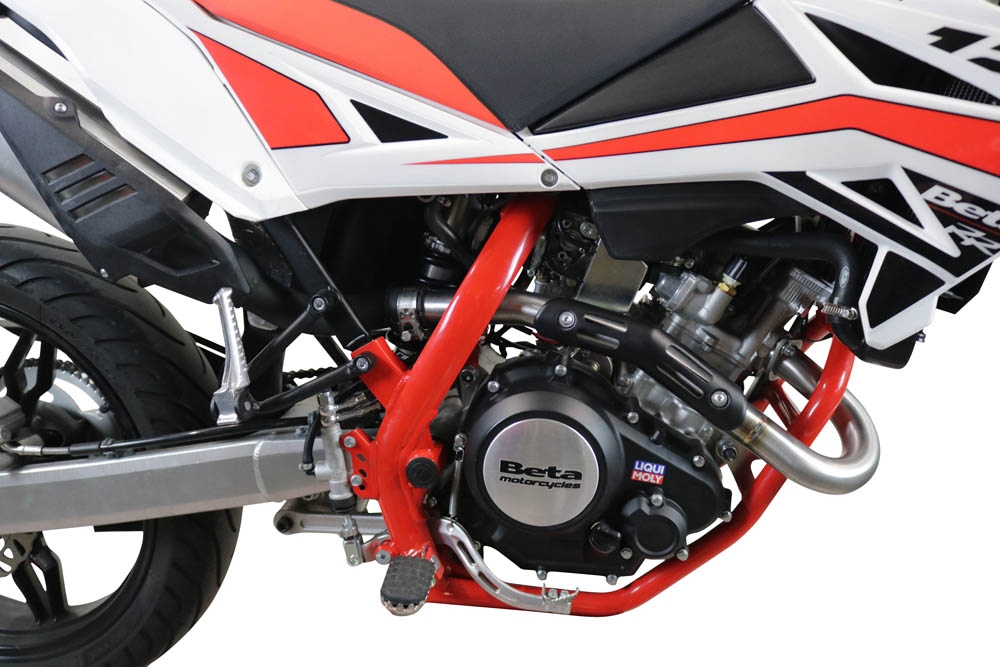 Pot echappement compatible avec Beta RR 125 4T Enduro 2019-2020, Decatalizzatore, Suppresseur de cataliseu, décatalyseurr, article sans homologation 