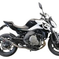 Pot echappement compatible avec Cf Moto 650 Mt 2019-2020, M3 Poppy , Échappement légal, homologué,silencieux avec catalyseur, db killer amovible et tuyau de liaison spécifique 