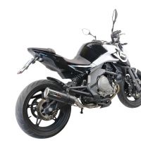 Pot echappement compatible avec Cf Moto 650 Mt 2019-2020, M3 Poppy , Échappement légal, homologué,silencieux avec catalyseur, db killer amovible et tuyau de liaison spécifique 