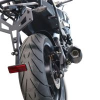 GPR pot echappement compatible avec  Cf Moto 650 Gt 2022-2024, New Grand Prix Evo Poppy, Échappement légal, homologué,silencieux avec db killer amovible et tuyau de liaison spécifique 