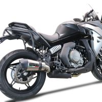 GPR pot echappement compatible avec  Cf Moto 650 Gt 2022-2024, New Grand Prix Evo Titanium, Échappement légal, homologué,silencieux avec db killer amovible et tuyau de liaison spécifique 
