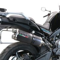 Pot echappement compatible avec Cf Moto 800 Mt Touring 2022-2024, Dual Poppy, Échappement légal, homologué,silencieux avec db killer amovible et tuyau de liaison spécifique 