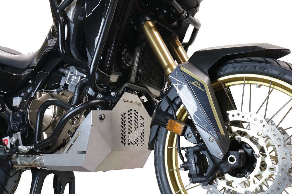 Sabot moteur en titane GPR TECH compatible avec  Honda Crf 1100 L Africa Twin DCT 2021/2024 e5