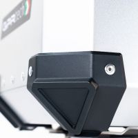 GPR TECH TOP CASE ALPI-TECH 55 LT. ARGENT Top case en aluminium, avec Dossier souple, couleur argent avec plaque universelle incluse Capacité Litres 55