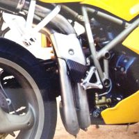 Pot echappement compatible avec Ducati 998 -R -FE 2001-2004, M3 Inox , Paire de pot échappement homologué et légal, silencieux avec mi-collecteur y db killer amovible 