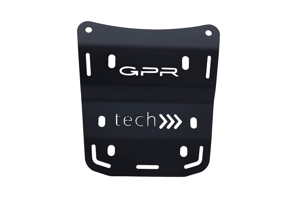 Plaque de montage spécifique Top Case ALPITECH 35>55 LT GPR TECH compatible avec  Ducati Multistrada V4 / V4S / V4S Sport 1100 2021/2024