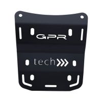 PLAQUE EN TITANE SPÉCIFIQUE TOP CASE-ALPITECH 35/55 LT GPR TECH compatible avec  Ducati Multistrada V4 / V4S / V4S Sport 1100 2021/2024