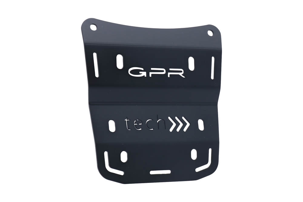 Plaque de montage spécifique Top Case ALPITECH 35>55 LT GPR TECH compatible avec  Ducati Multistrada V4 / V4S / V4S Sport 1100 2021/2024
