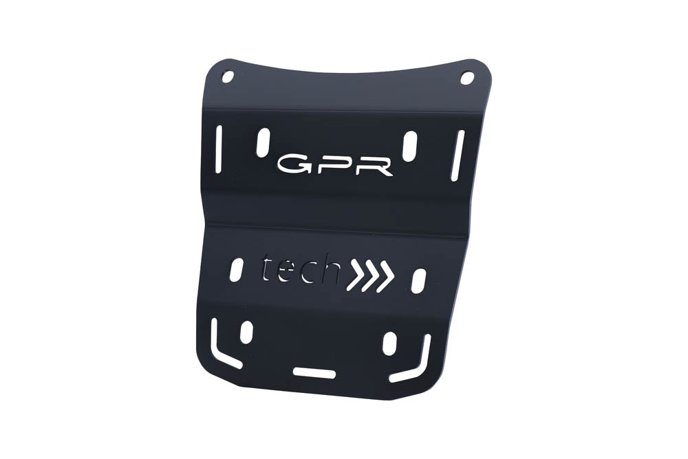 Plaque de montage spécifique Top Case ALPITECH 35>55 LT GPR TECH compatible avec  Ducati Multistrada V4 / V4S / V4S Sport 1100 2021/2024