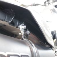 Pot echappement compatible avec Aprilia Sx 125 2021-2024, Furore Evo4 Poppy, Échappement légal, homologué,silencieux avec catalyseur, db killer amovible et tuyau de liaison spécifique 