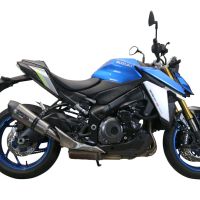 GPR pot echappement compatible avec  Suzuki Gsx-S 1000 GT 2021-2025, New Grand Prix Evo Titanium, Échappement légal, homologué,silencieux avec db killer amovible et tuyau de liaison spécifique 