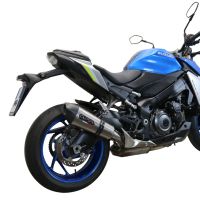GPR pot echappement compatible avec  Suzuki Gsx-S 1000 GT 2021-2025, New Grand Prix Evo Titanium, Échappement légal, homologué,silencieux avec db killer amovible et tuyau de liaison spécifique 