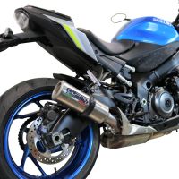 Pot echappement compatible avec Suzuki Gsx-S 1000 F 2017-2020, M3 Inox , Échappement légal, homologué,silencieux avec db killer amovible et tuyau de liaison spécifique 