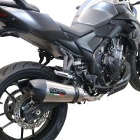 GPR pot echappement compatible avec  Voge 500DS 2021-2024, New Grand Prix Evo Titanium, Échappement légal, homologué,silencieux avec db killer amovible et tuyau de liaison spécifique 
