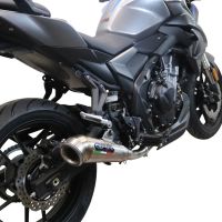 Pot echappement compatible avec Voge 500R 2021-2024, Powercone Evo, Pot échappement racing, avec les tuyaux de liaison, article sans homologation 