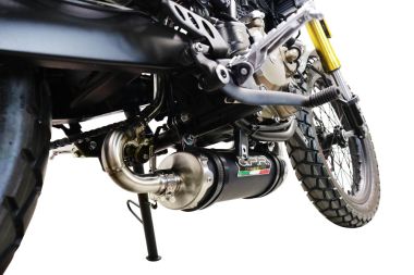 Pot echappement compatible avec F.B. Mondial Sport Classic 125 -Pagani 1948 2019-2020, Decatalizzatore, Suppresseur de cataliseu, décatalyseurr, article sans homologation 