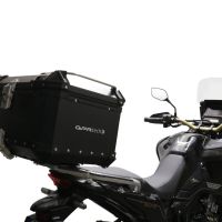 Top case en aluminium, couleur noire avec plaque spécifique incluse Top-case GPR TECH compatible avec  Honda Crf 1100 L Africa Twin 2020/2024 e5