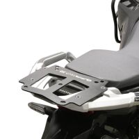 Top case en aluminium, couleur argent avec plaque spécifique incluse Top-case GPR TECH compatible avec  Honda Crf 1100 L Africa Twin 2020/2024 e5