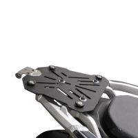 Top case en aluminium, couleur argent avec plaque spécifique incluse Top-case GPR TECH compatible avec  Honda Crf 1100 L Africa Twin 2020/2024 e5