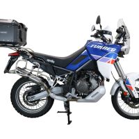 Top case en aluminium, couleur noire avec plaque spécifique incluse Top-case GPR TECH compatible avec  Aprilia Tuareg 660 2021/2024 e5
