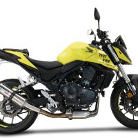 Pot echappement compatible avec Honda CB 750 Hornet 2023-2024, M3 Inox , Échappement légal, homologué,silencieux avec db killer amovible et tuyau de liaison spécifique 