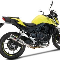 Pot echappement compatible avec Honda CB 750 Hornet 2023-2024, M3 Inox , Échappement légal, homologué,silencieux avec db killer amovible et tuyau de liaison spécifique 