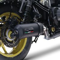 Pot echappement compatible avec Honda Cmx 1100 Rebel 2021-2024, Ghisa , Échappement légal, homologué,silencieux avec db killer amovible et tuyau de liaison spécifique 