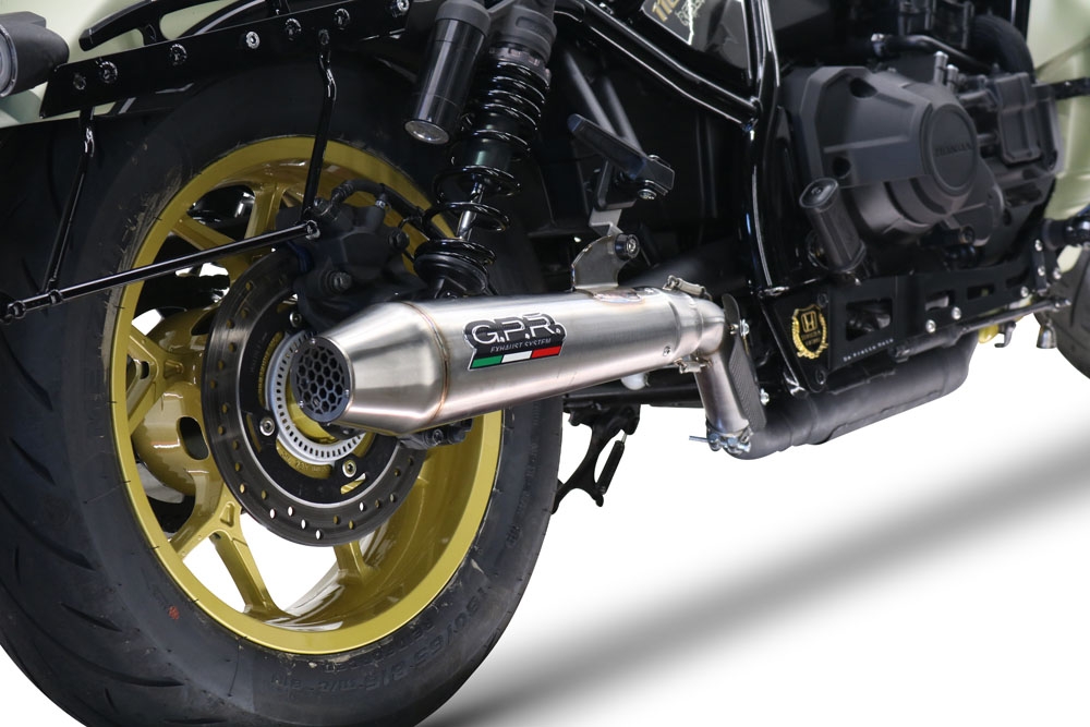 Pot echappement compatible avec Honda Cmx 1100 Rebel 2021-2024, Ultracone, Échappement légal, homologué,silencieux avec db killer amovible et tuyau de liaison spécifique 
