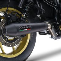 Pot echappement compatible avec Honda Cmx 1100 Rebel 2021-2024, Ultracone Nero, Échappement légal, homologué,silencieux avec db killer amovible et tuyau de liaison spécifique 