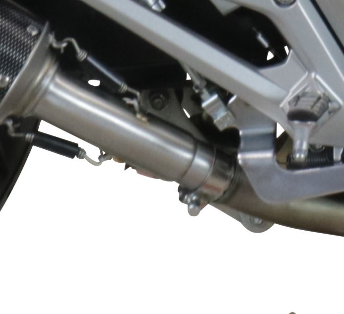 Pot echappement compatible avec Honda Nc 750 X - S Dct 2014-2015, Albus Ceramic, Échappement légal, homologué,silencieux avec db killer amovible et tuyau de liaison spécifique 