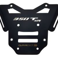 Top case en aluminium, couleur argent avec plaque spécifique incluse Top-case GPR TECH compatible avec  Zontes 350 T1 ADV 2022/2024 e5