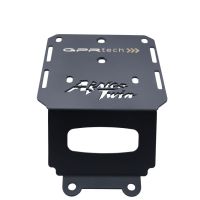 Top case en aluminium, couleur argent avec plaque spécifique incluse Top-case GPR TECH compatible avec  Honda Crf 1000 L Africa Twin Adventure Sport 2018/2020 e4