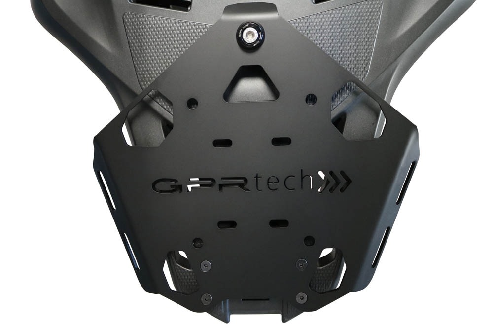 Plaque de montage spécifique Top Case ALPITECH 35>55 LT GPR TECH compatible avec  Honda SH 125I 2017/2024