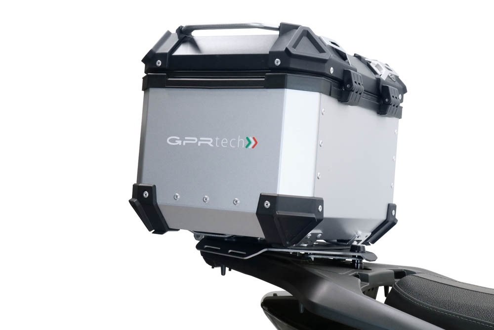 Plaque de montage spécifique Top Case ALPITECH 35>55 LT GPR TECH compatible avec  Honda SH 125I 2017/2024