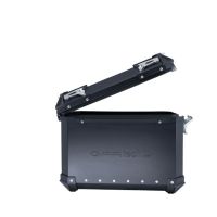 Paire de valises latérales en aluminium avec côté droit profilé, couleur noire avec support de valise spécifique GPR TECH compatible avec  Bmw F 850 Gs 2021/2023 e5
