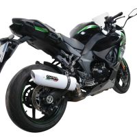 Pot echappement compatible avec Kawasaki Ninja 1000 Sx 2021-2024, Albus Evo4, Échappement légal, homologué,silencieux avec db killer amovible et tuyau de liaison spécifique 