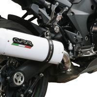 Pot echappement compatible avec Kawasaki Ninja 1000 Sx 2021-2024, Albus Evo4, Échappement légal, homologué,silencieux avec db killer amovible et tuyau de liaison spécifique 