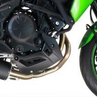 Pot echappement compatible avec Kawasaki Versys 650 2017-2020, Albus Evo4, Homologué et légal, système d'échappement complet avec catalyseur et db killer amovible 