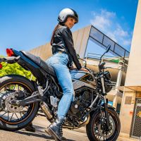 Pot echappement compatible avec Kawasaki Z 650 RS 2021-2023, Deeptone Inox, Pot echappement racing, ligne complet, fourni avec collecteur spécifique, article sans homologation 