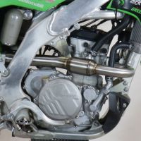 Pot echappement compatible avec Kawasaki KX 250 X 2021-2022, Pentacross FULL Titanium, Pot échappement racing, silencieux avec raccord spécifique et db killer amovible 