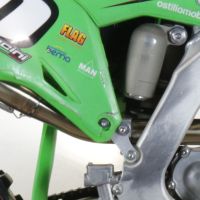 Pot echappement compatible avec Kawasaki KX 250 F 2021-2023, Pentacross Inox, Pot échappement racing, silencieux avec raccord spécifique et db killer amovible 